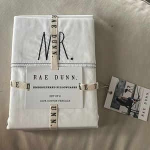 Rae Dunn Mr and Mrs pillowcases